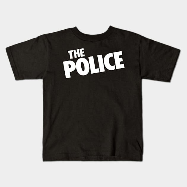 The police Kids T-Shirt by Man of Liar